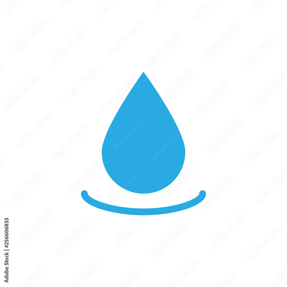 Water drop icon design template vector isolated Water drop icon design template vector isolated