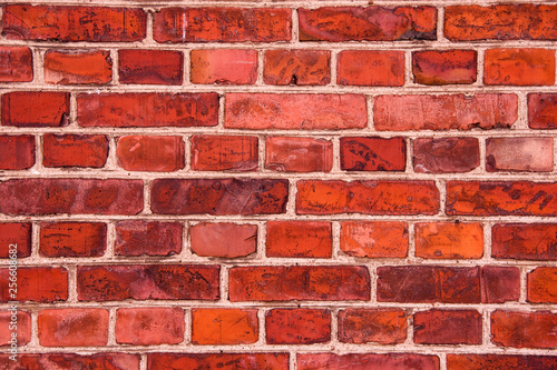 red brick wall background