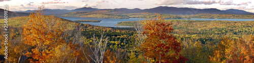 Fotografia, Obraz Rangeley lakes in  the fall , Maine, USA.