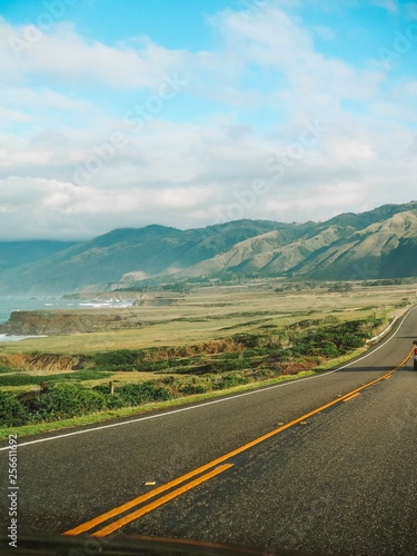 Pacific Coast Highway (Highway 1) at southern end of Big Sur, California