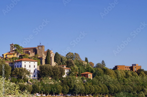 View of Montecatini Alto  Tuscany  Italy