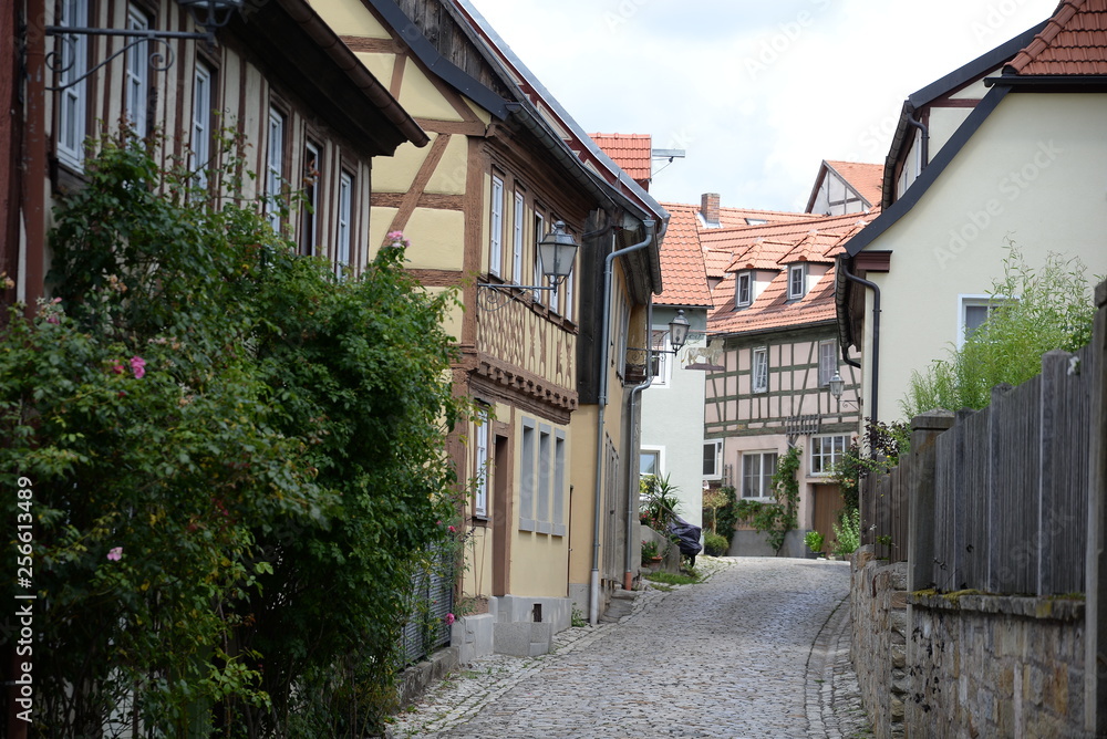 Gasse in Königsberg in Bayern