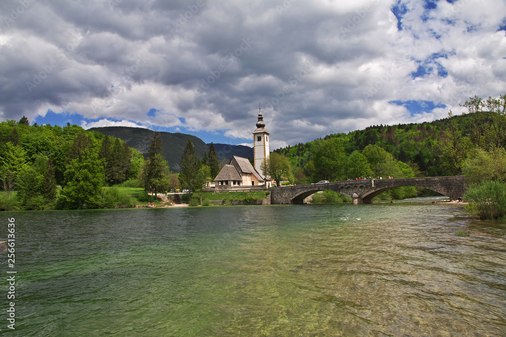 Bohinj Lake, Triglav, Ribcev Laz, Alps, Slovenia