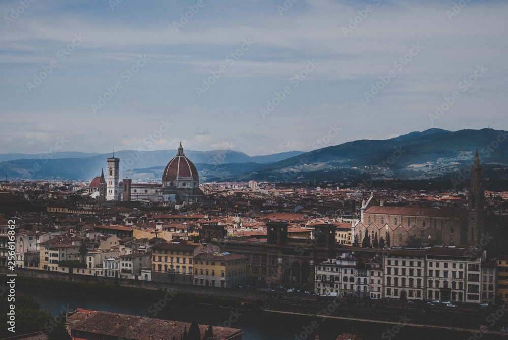 Panorama of Florence italy