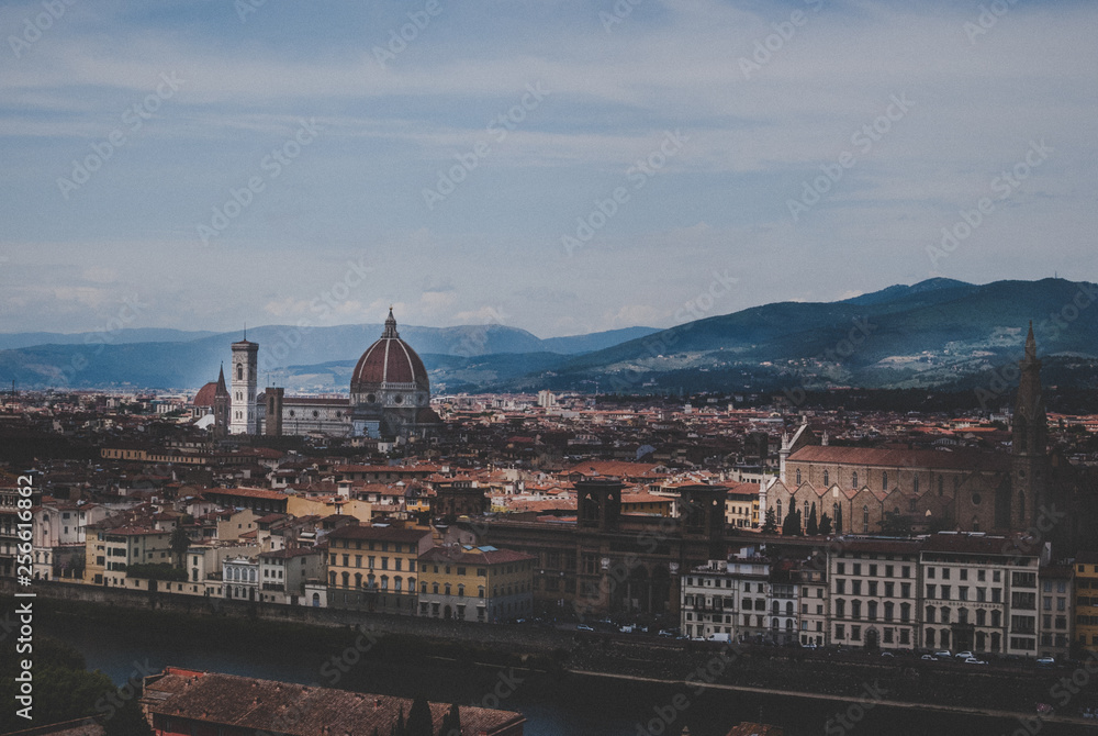 Fototapeta premium Panorama of Florence italy