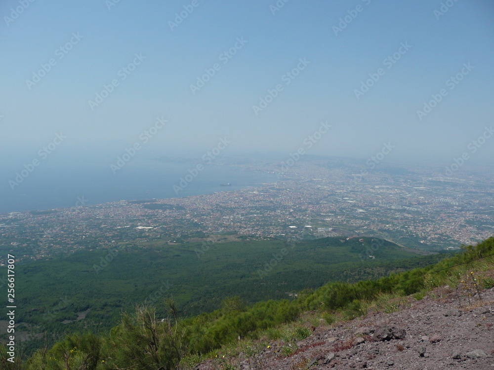 View of bay of naples