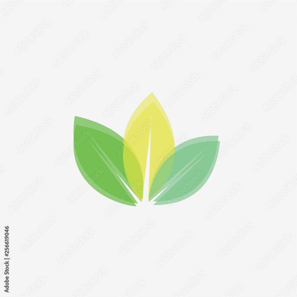 leaf icon vector illustration leaf icon vector illustration