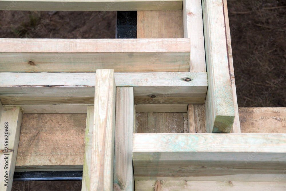 Construction frame house Construction frame house