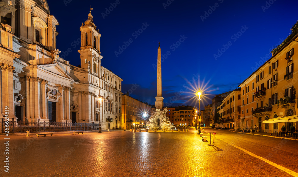 Piazza Navona in Italy