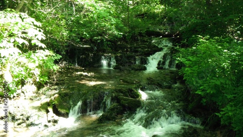 waterfall in forest