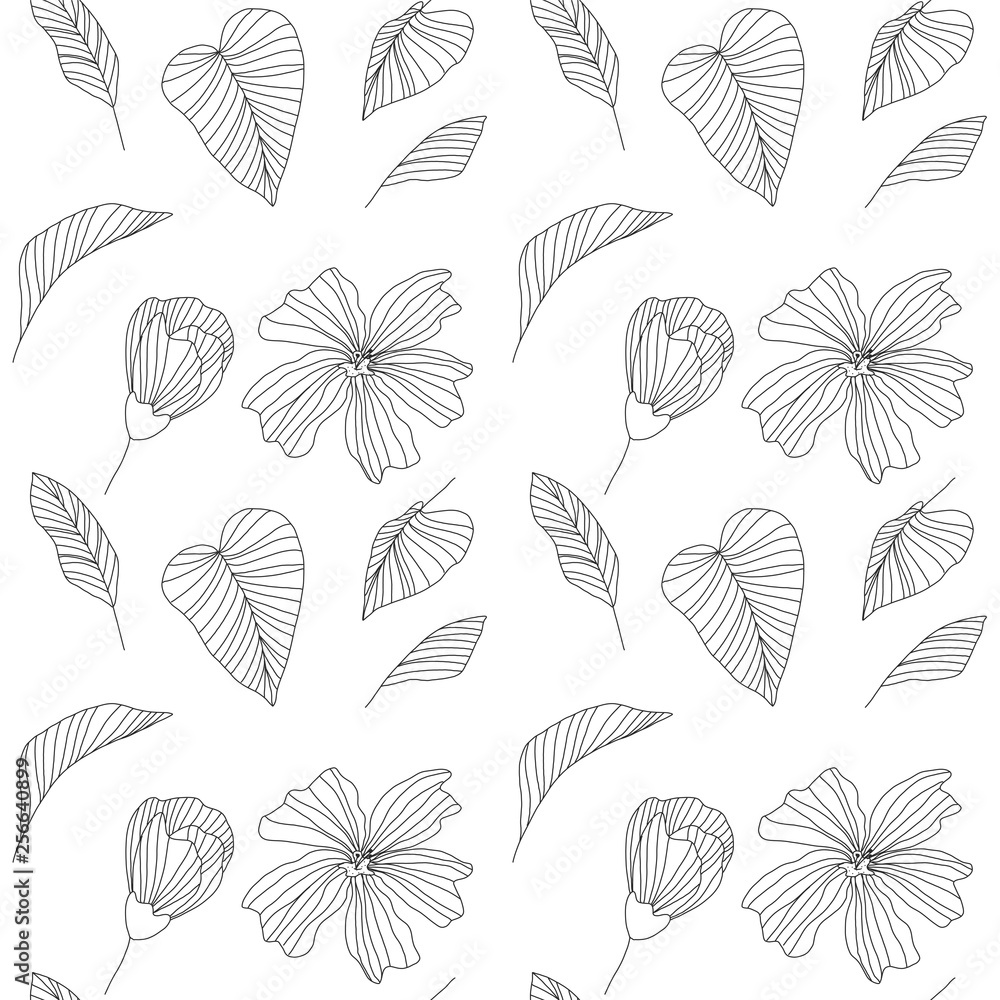 Tropical geometric pattern Tropical geometric pattern