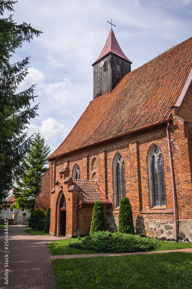 St Peter and Paul in Dobrzyki, small village near Ilawa, Poland
