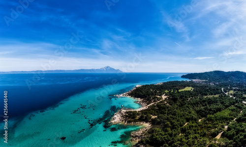 Kavourotrypes or Orange is a small paradise of small beaches located between Armenistis and Platanitsi in Sithonia, Chalkidiki, Greece