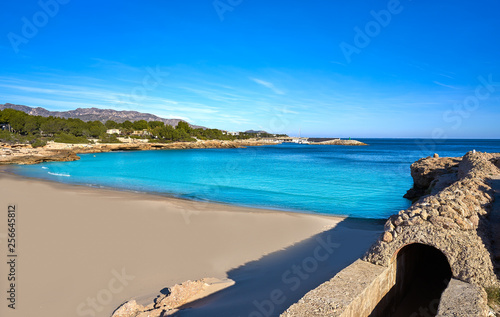 Ametlla de mar Cala Sant Jordi beach © lunamarina