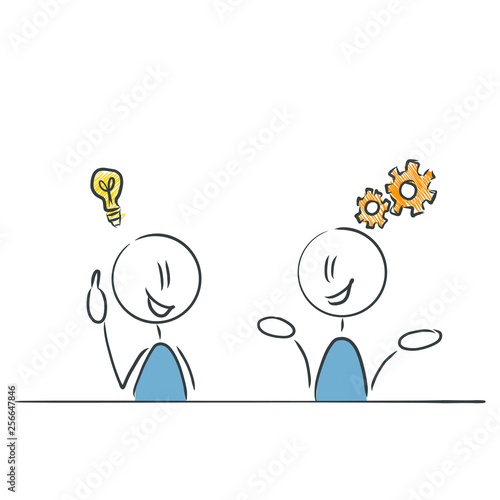 Teamwork, Idee, Lösungsfindung