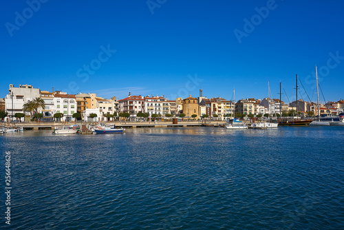 Cambrils Port marina in Tarragona Catalonia © lunamarina