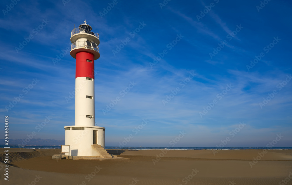 Delta del Ebro lighthouse Punta del Fangar Delta del Ebro lighthouse Punta del Fangar