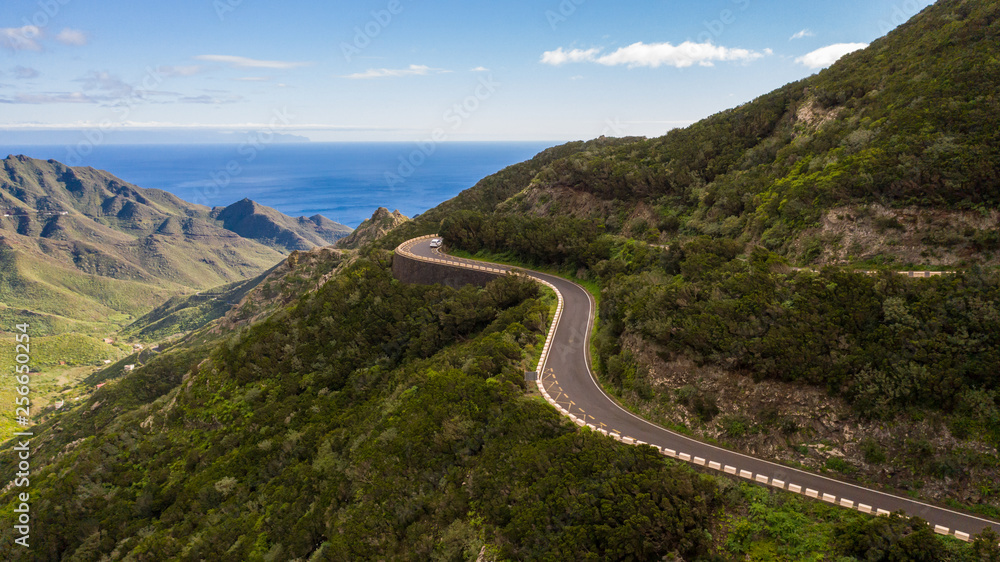 Roads on Tenerife