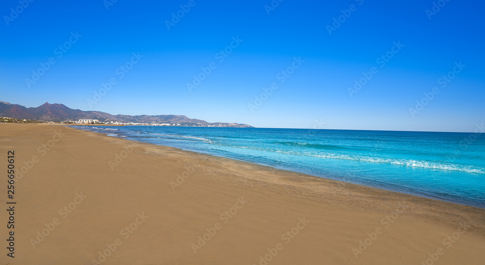 Gurugu beach in Grao de Castellon Spain