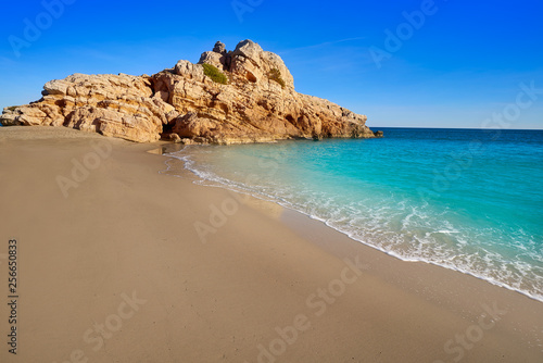 Playa Illot del Torn Ametlla de mar beach