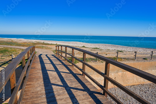 La Llosa beach in Castellon of Spain