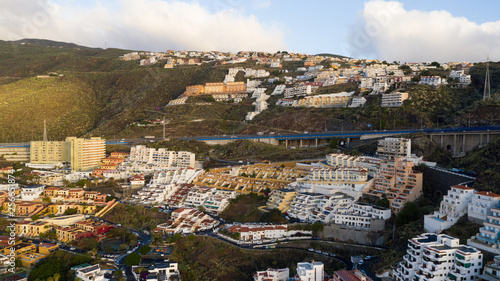 The buildings of the island of Tenerife, Canary Islands, Spain.
