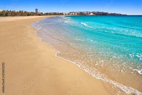 Salou beach Llevant Levante platja Tarragona photo