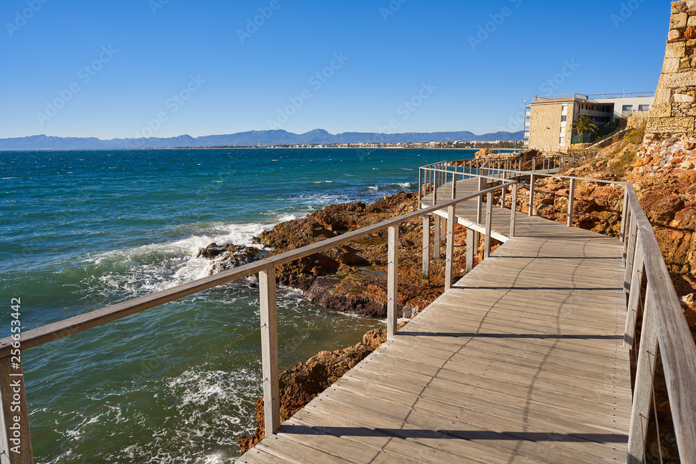 Salou Platja Capellans beach in Tarragona Salou Platja Capellans beach in Tarragona