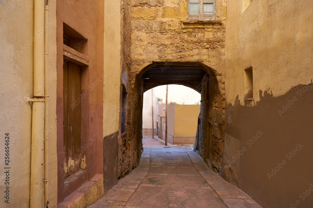 Obraz premium Tarragona old Tarraco streets in Catalonia
