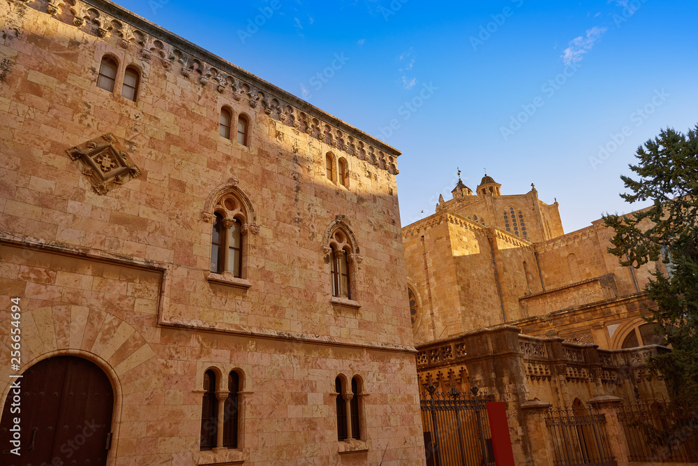 Tarragona Cathedral basilica in Catalonia