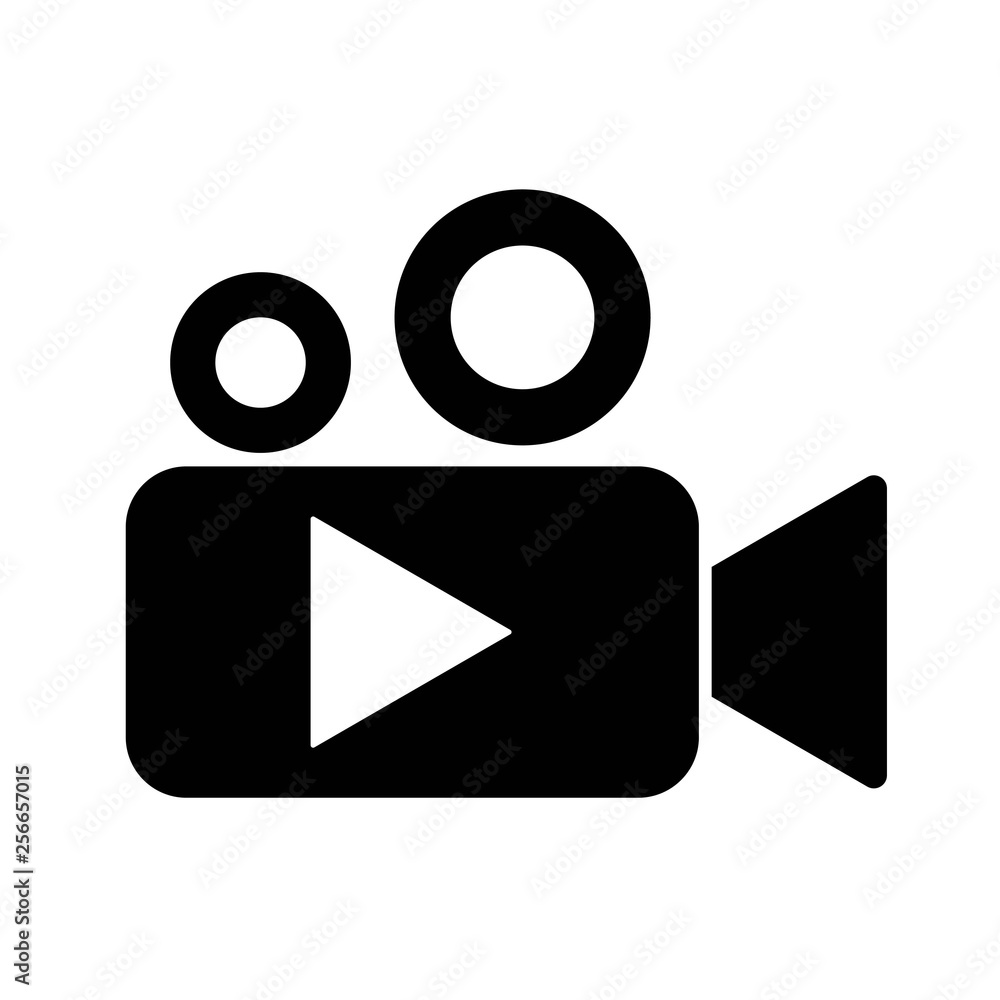 Video camera icon vector. Video Camera. Camera Icons. Movie Sign. Cinema Video camera icon vector. Video Camera. Camera Icons. Movie Sign. Cinema