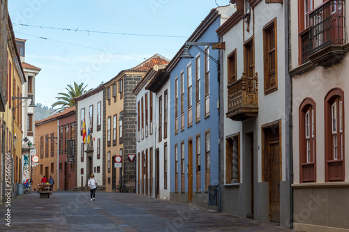 Santa Cruz  Canary Islands  Spain. 02-28-2019. House in Santa Cruz  at Tenerife   Canary Islands  Spain.