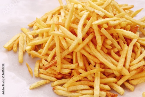 French fries at street food