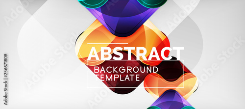 Techno lines, hi-tech futuristic abstract background template with arrow shapes
