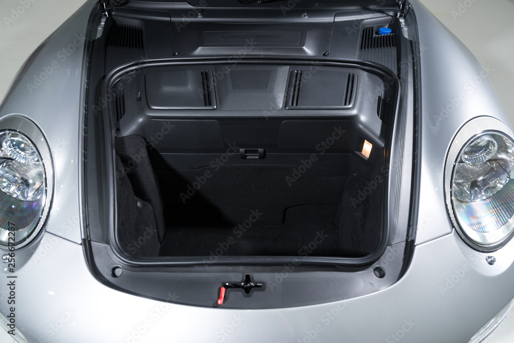 Storage compartment of sports car