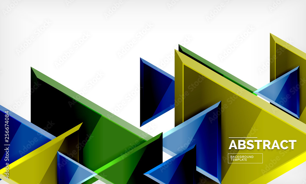 Tech futuristic geometric 3d shapes, minimal abstract background Tech futuristic geometric 3d shapes, minimal abstract background