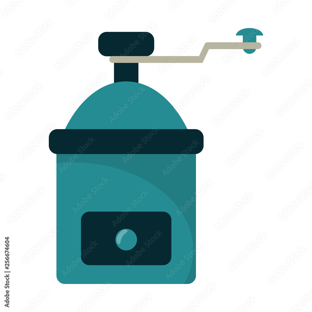 Coffee grinder equipment isolated Coffee grinder equipment isolated