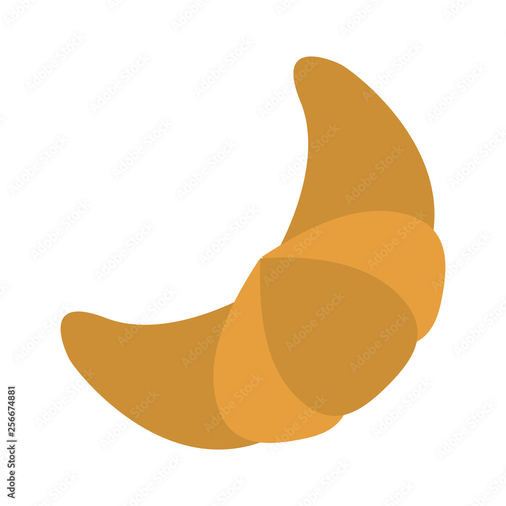 Fototapeta premium Croissant french bread food
