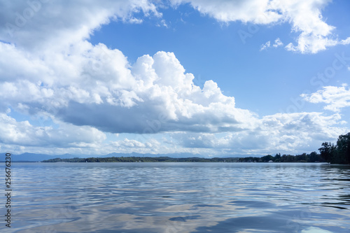 Tutzing lake Starnberg Bavaria Germany