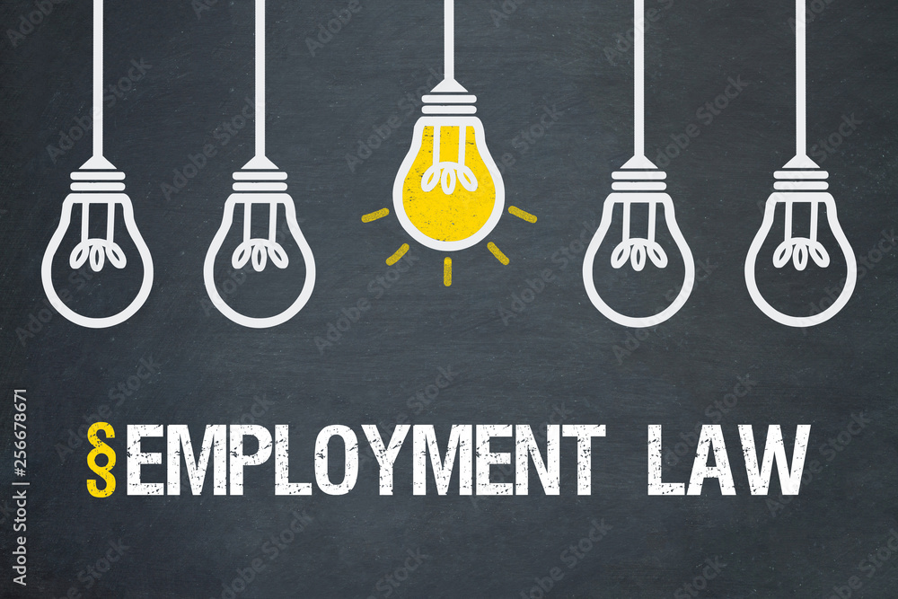 Naklejka premium Employment Law