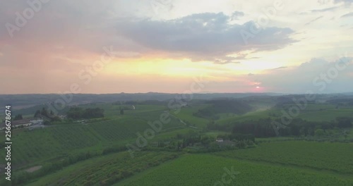 drone tuscany italy 