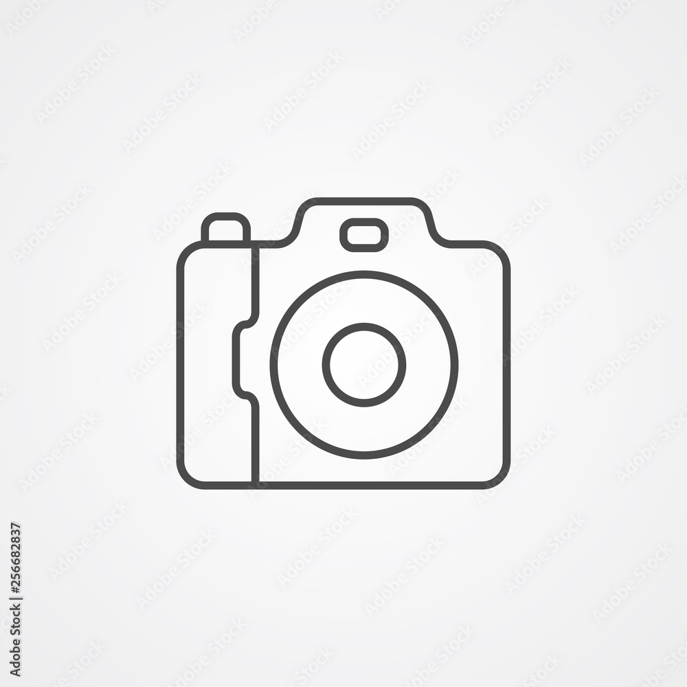 Camera vector icon sign symbol Camera vector icon sign symbol