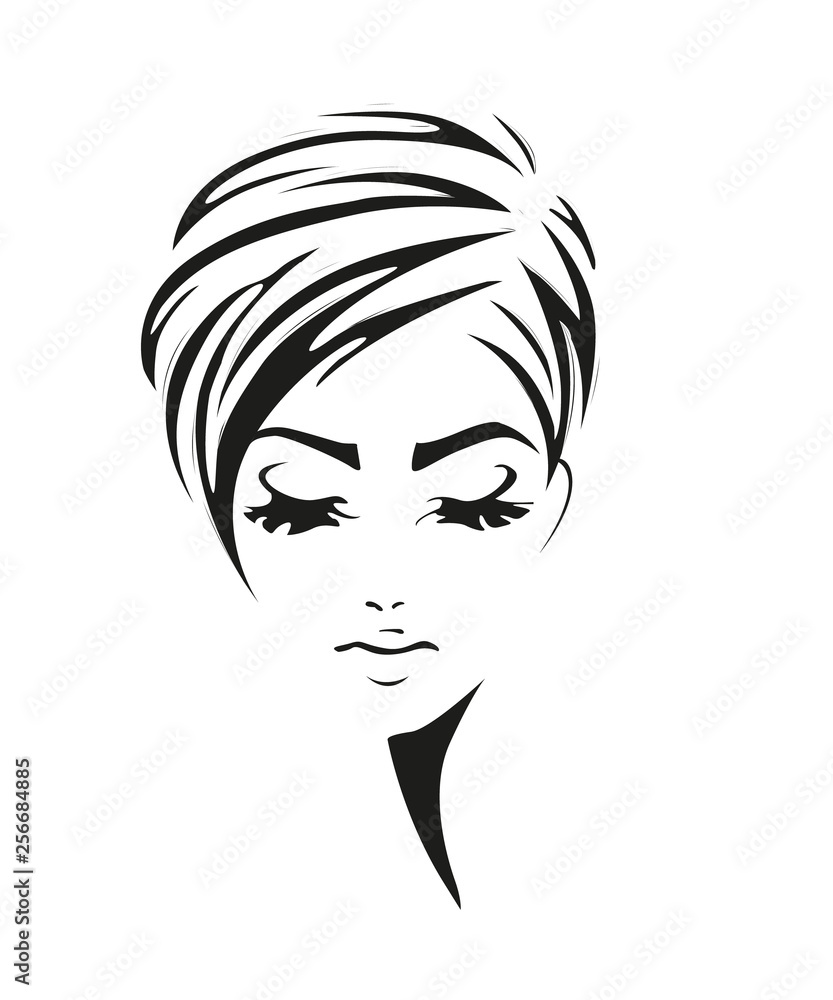 Girl with Bouffant Hairstyle lady, people Girl with Bouffant Hairstyle lady, people