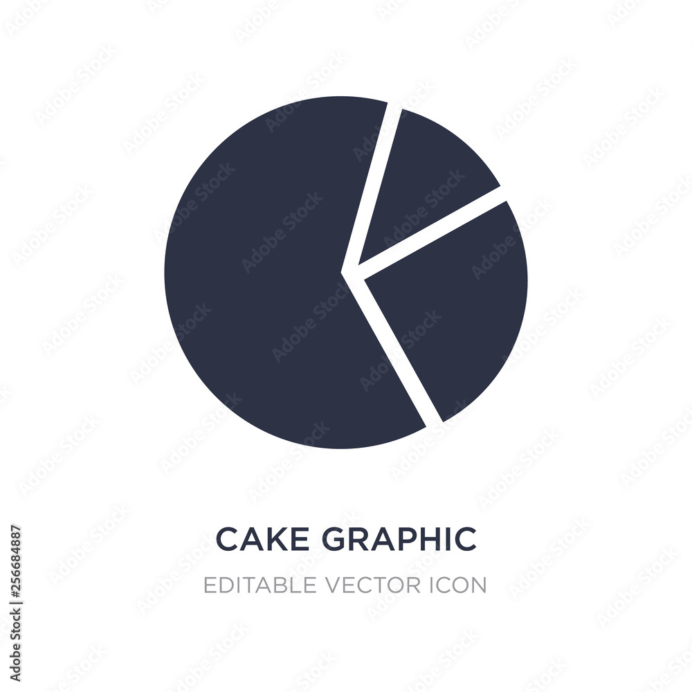cake graphic icon on white background. Simple element illustration from Food concept. cake graphic icon on white background. Simple element illustration from Food concept.