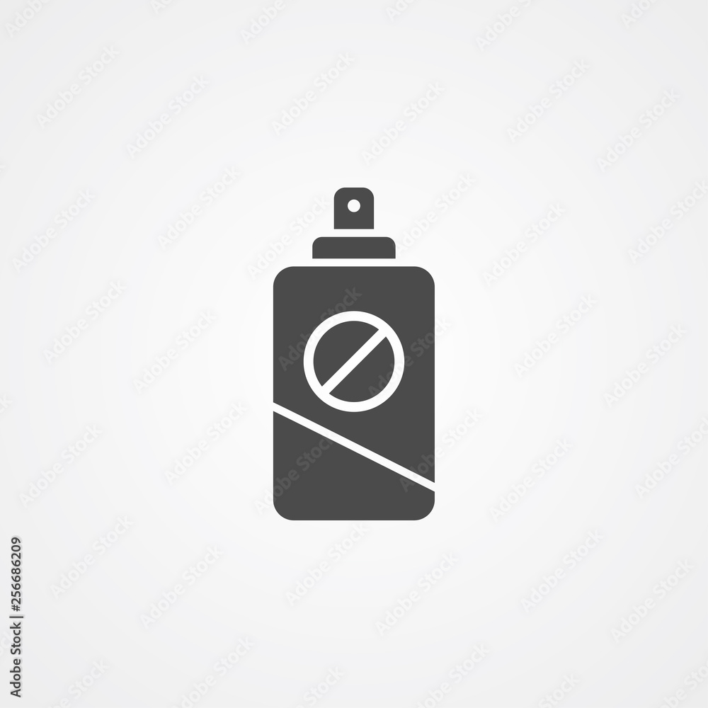 Insect repellent vector icon sign symbol Insect repellent vector icon sign symbol