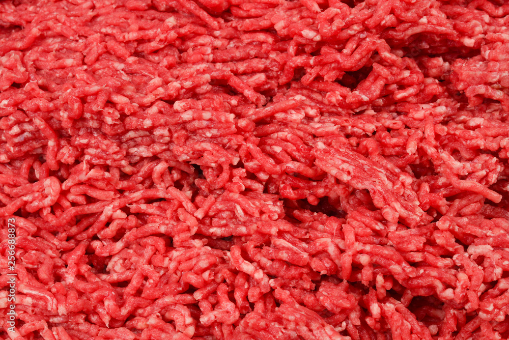 Chopped meat background. Chopped meat background.
