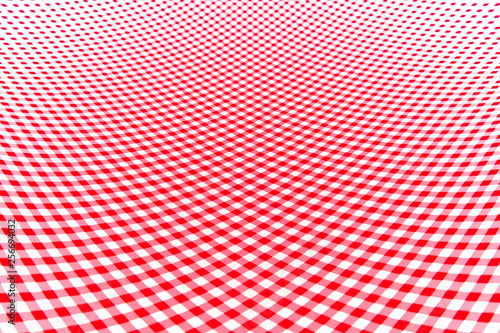red tablecloth pattern