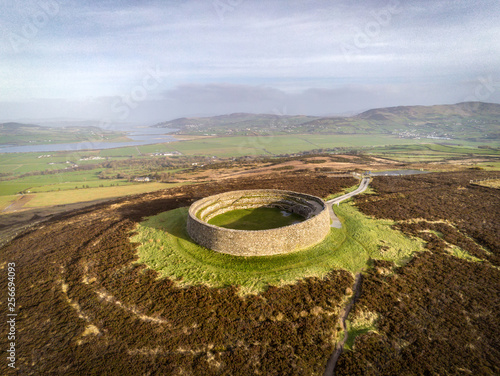 Ring Fort on a mountain photo