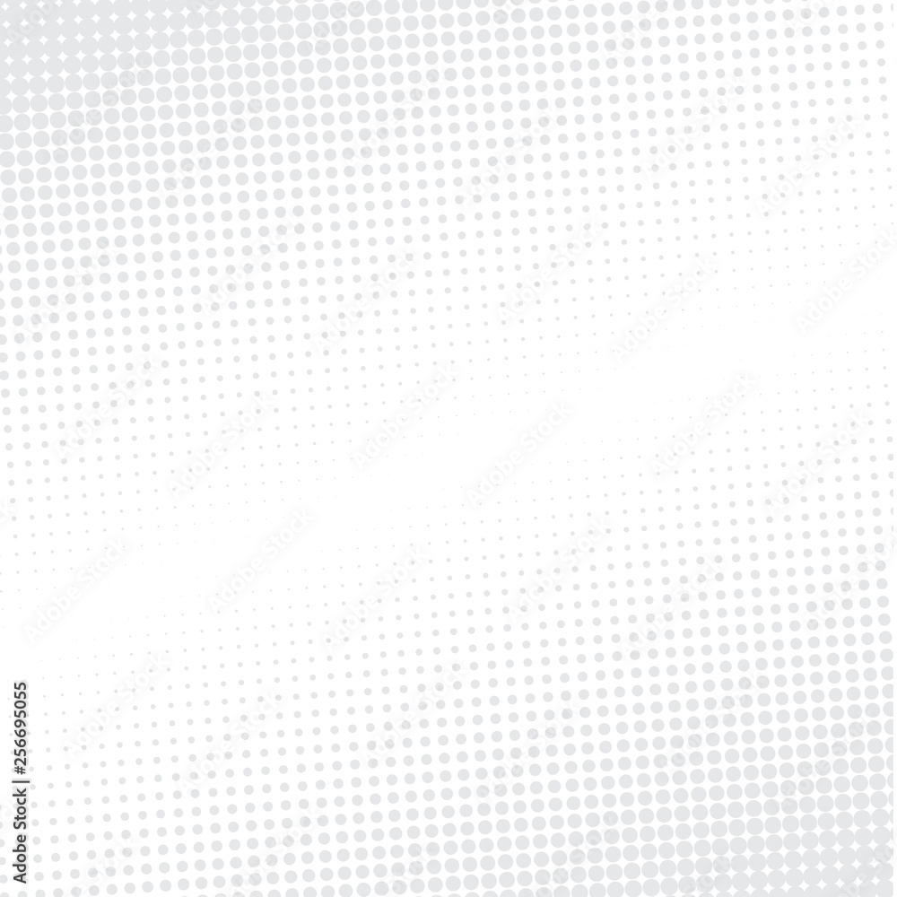 Background of gray points on the white Background of gray points on the white