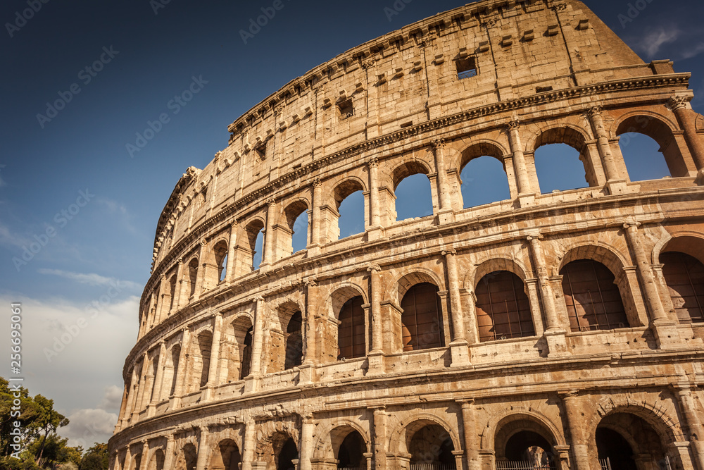 Yet another shot of Colosseum in Rome Italy